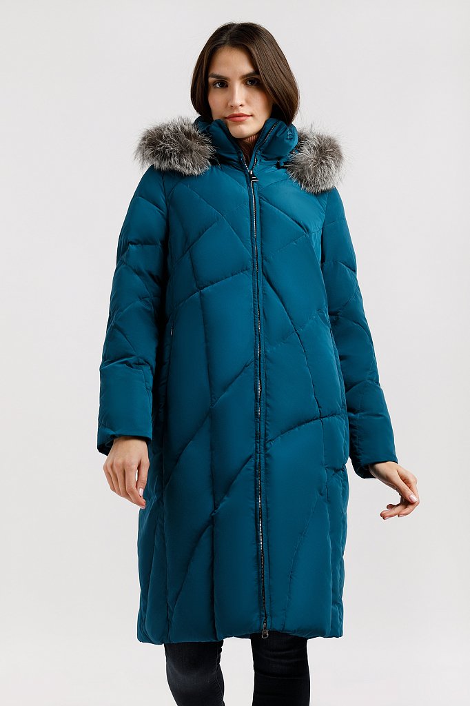 Пальто женское, Модель W19-11030, Фото №1