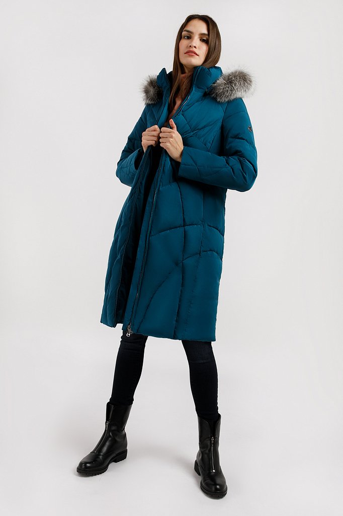 Пальто женское, Модель W19-11030, Фото №2