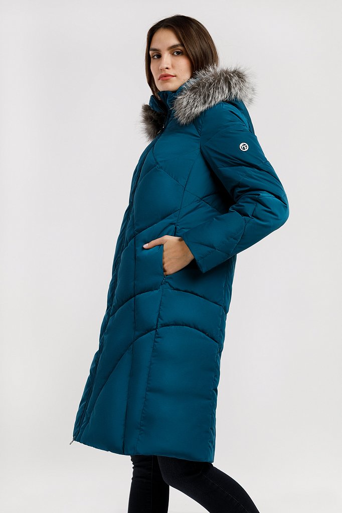 Пальто женское, Модель W19-11030, Фото №3
