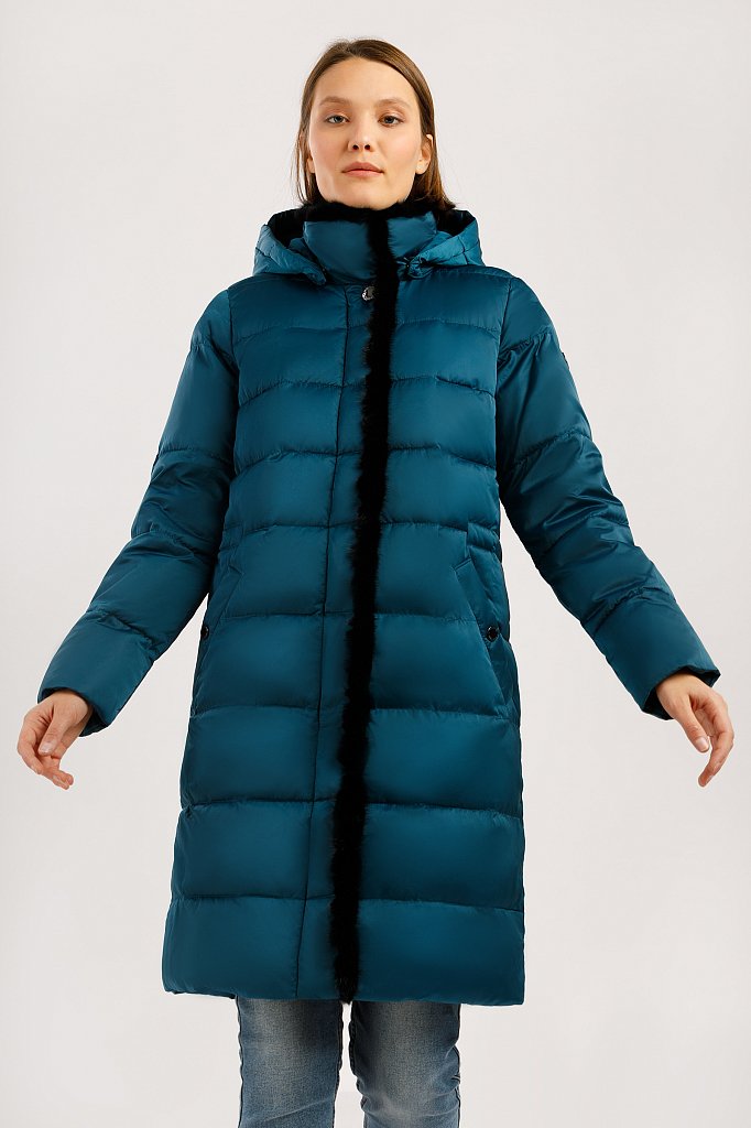 Пальто женское, Модель W19-11033, Фото №1
