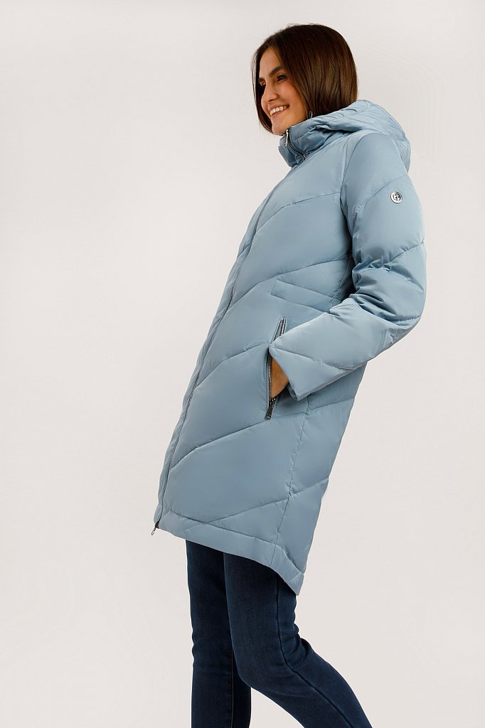 Пальто женское, Модель W19-32013, Фото №3
