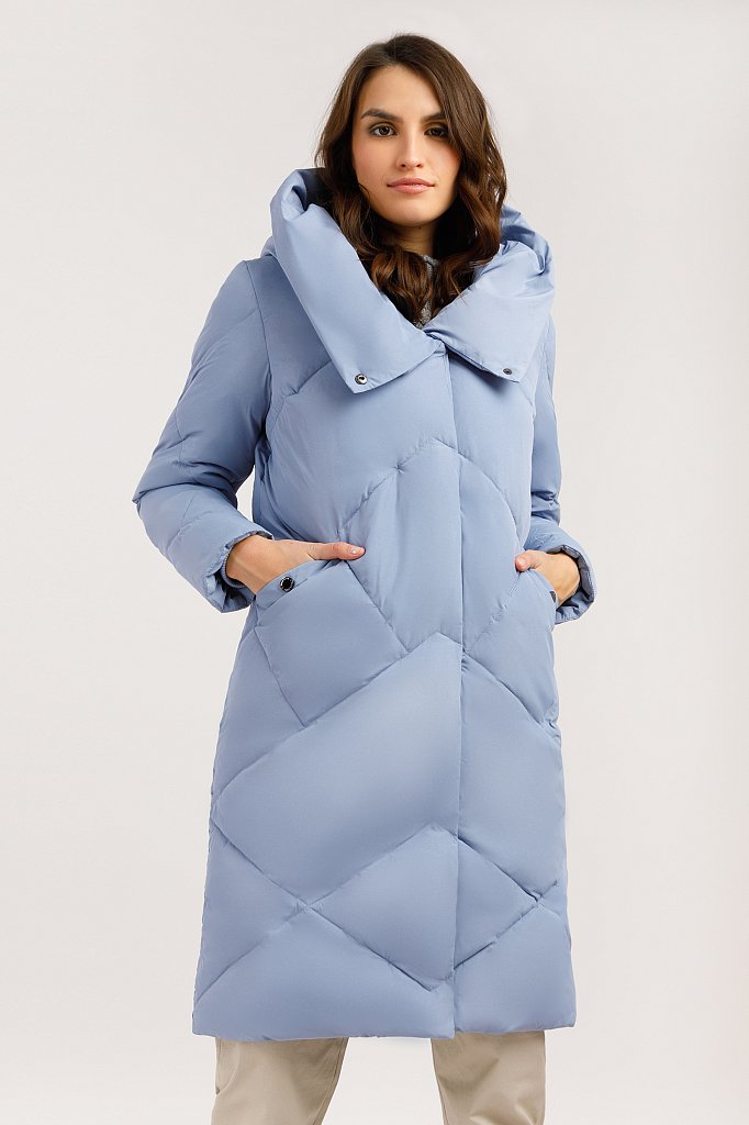 Пальто женское, Модель W19-11034, Фото №1