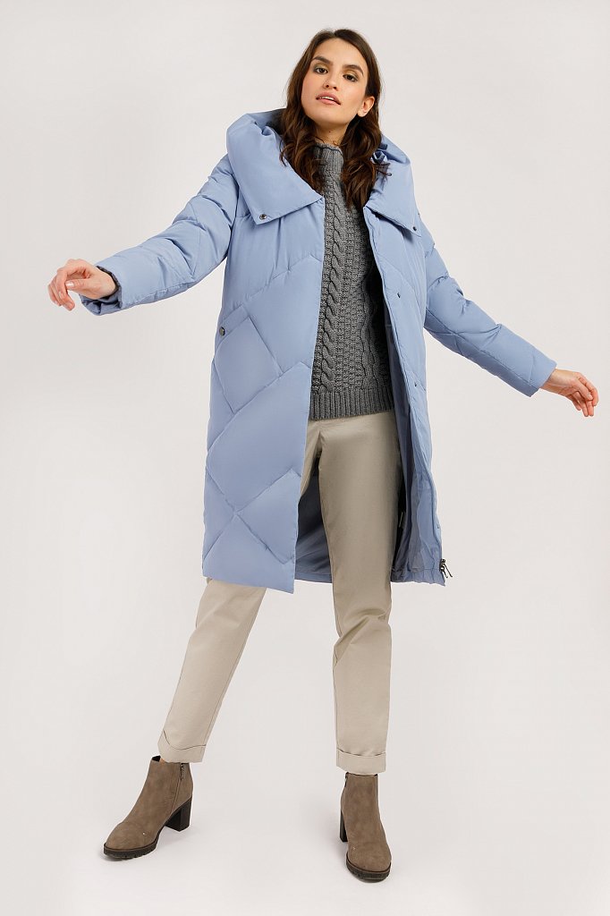 Пальто женское, Модель W19-11034, Фото №2