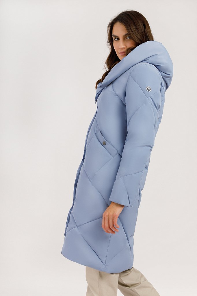Пальто женское, Модель W19-11034, Фото №3