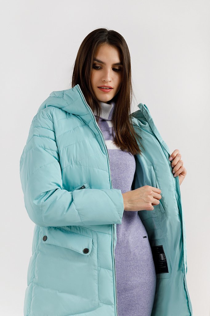 Пальто женское, Модель W19-11011, Фото №5