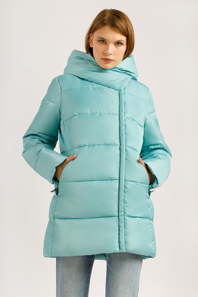 Куртка женская, Модель W19-11019, Фото №1