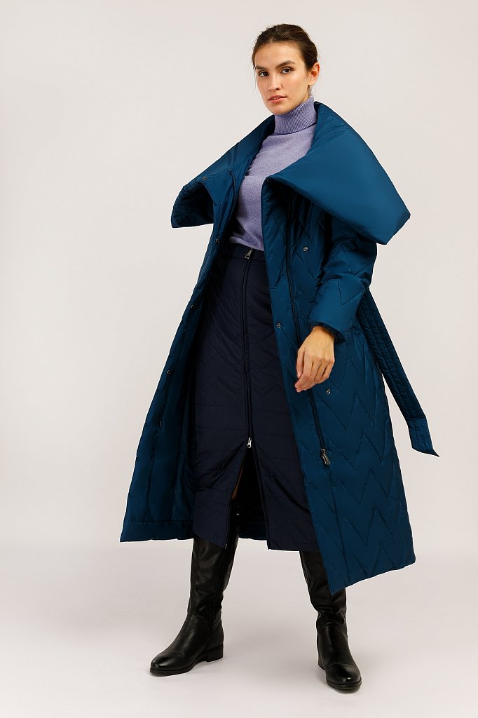 Пальто женское, Модель W19-12018, Фото №2