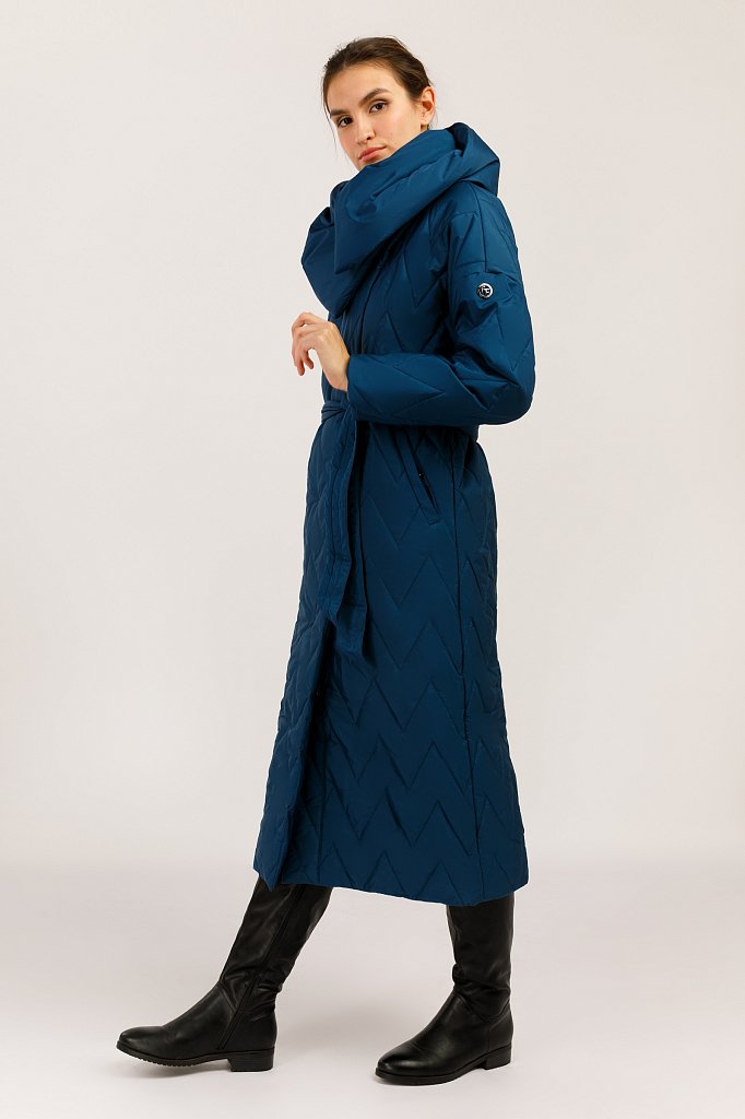 Пальто женское, Модель W19-12018, Фото №3