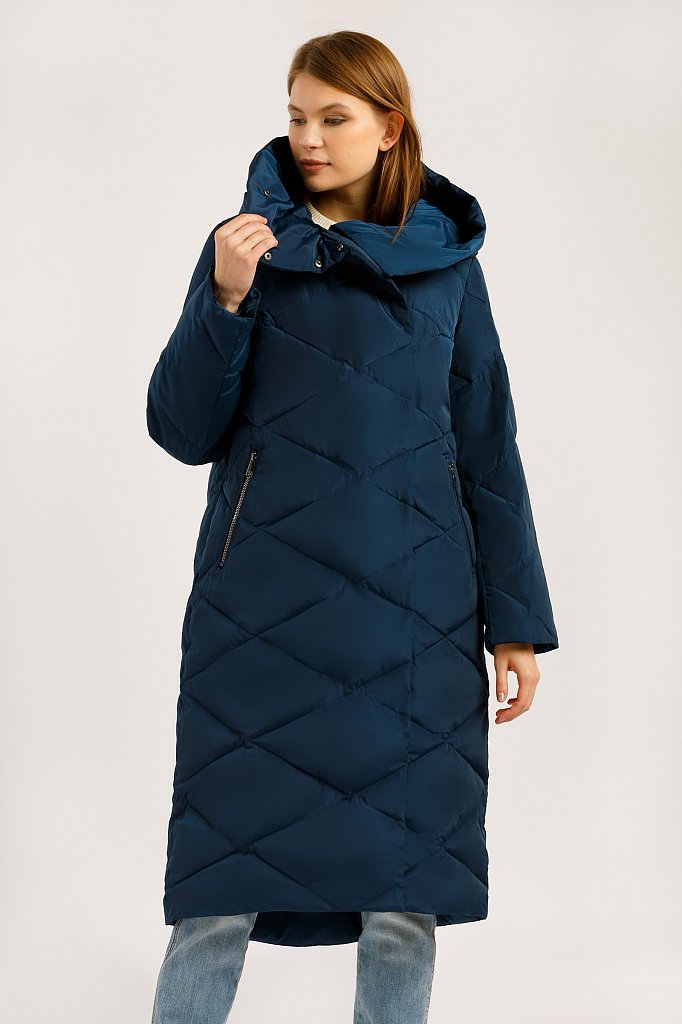 Пальто женское, Модель W19-12041, Фото №1
