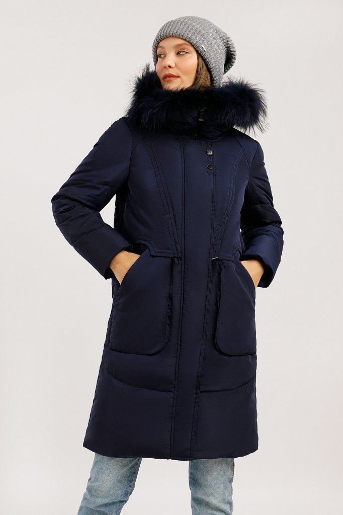 Пальто женское, Модель W19-12044, Фото №1