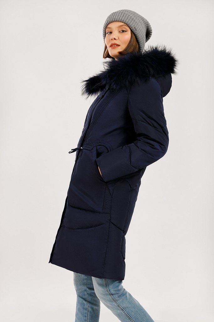 Пальто женское, Модель W19-12044, Фото №3