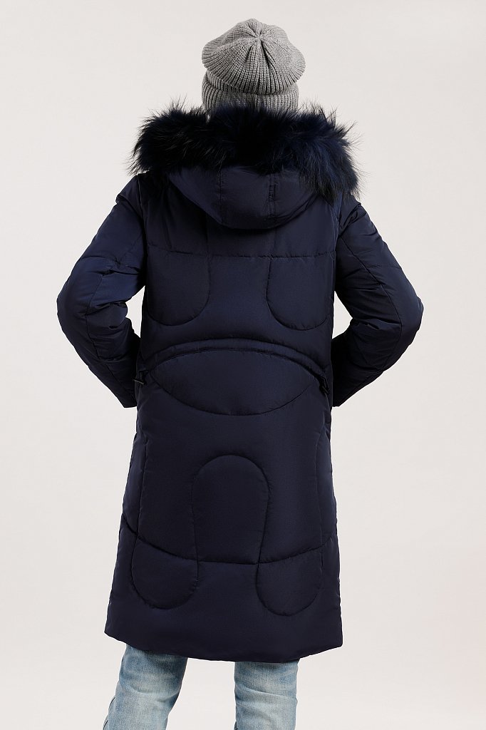 Пальто женское, Модель W19-12044, Фото №4