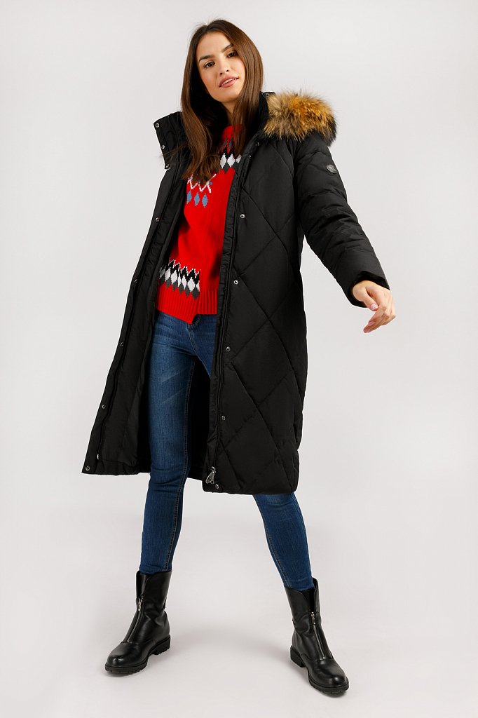 Пальто женское, Модель W19-12000, Фото №2