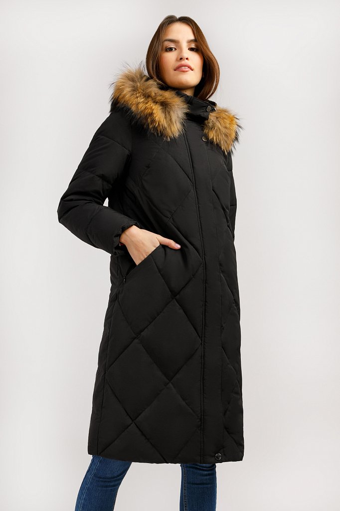 Пальто женское, Модель W19-12000, Фото №3