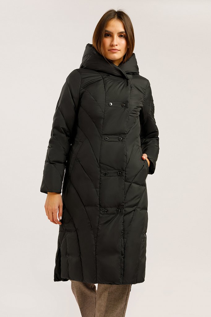 Пальто женское, Модель W19-12038, Фото №1