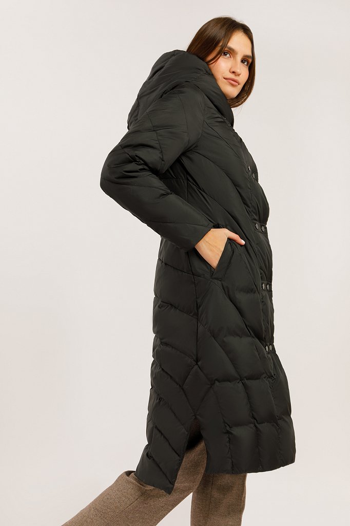 Пальто женское, Модель W19-12038, Фото №3