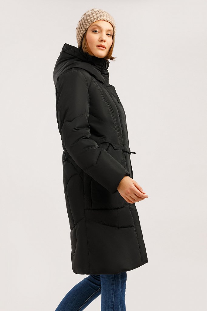 Пальто женское, Модель W19-12044F, Фото №3