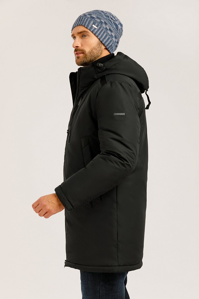 Пальто мужское, Модель W19-21002, Фото №3
