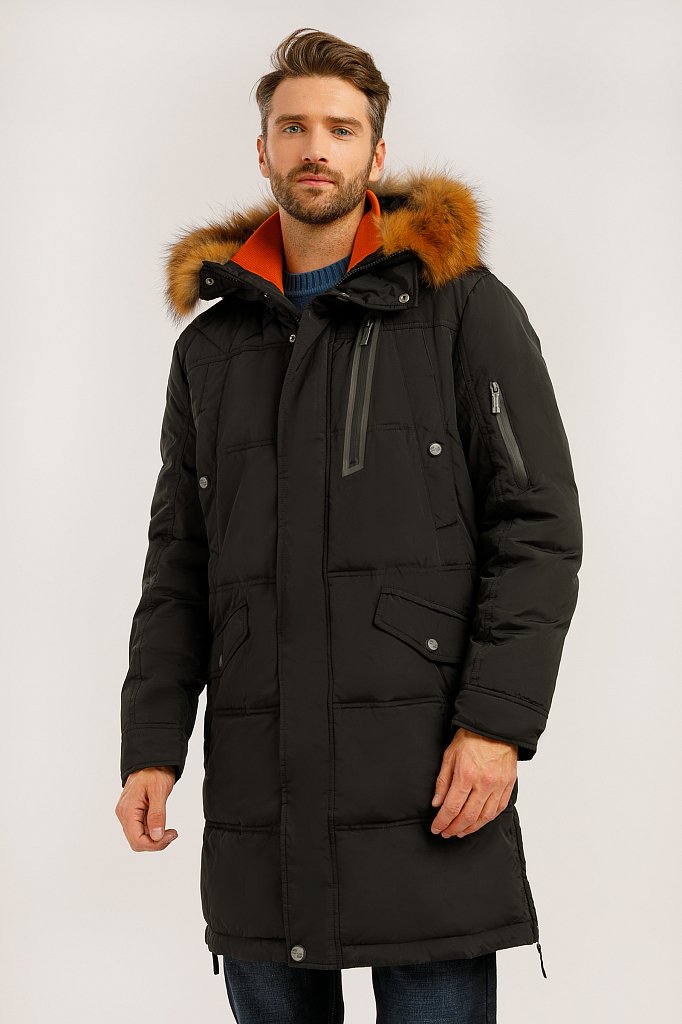 Пальто мужское, Модель W19-22007, Фото №1