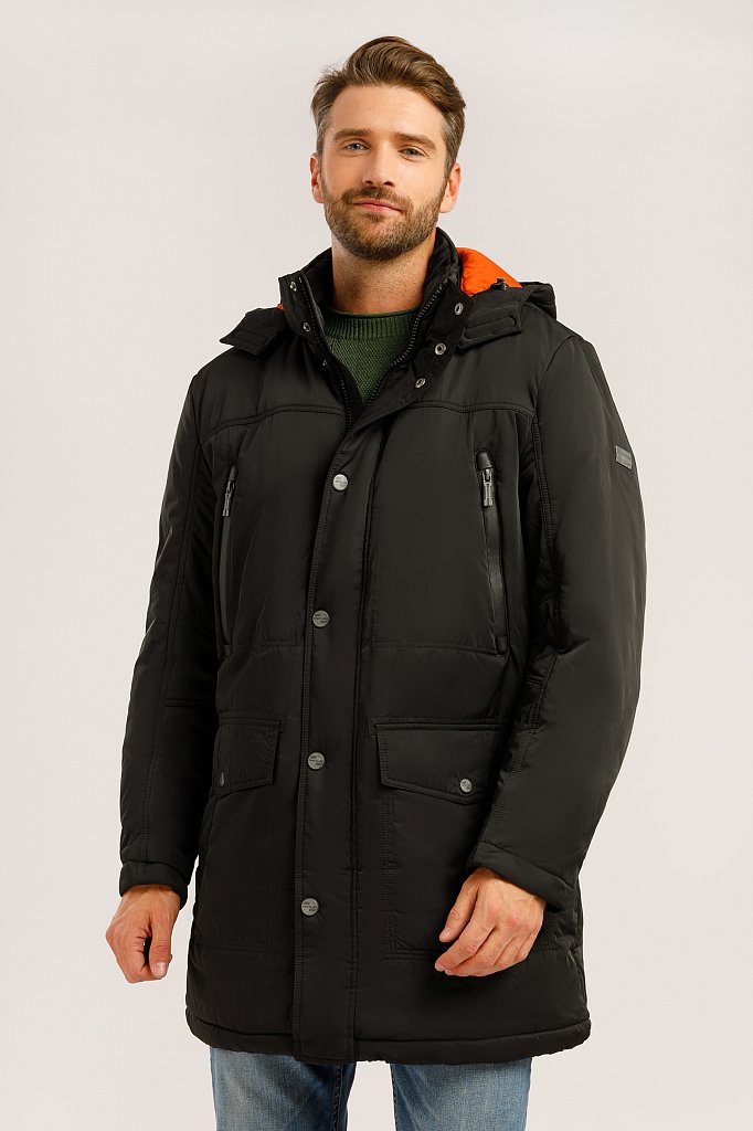 Пальто мужское, Модель W19-22012F, Фото №1