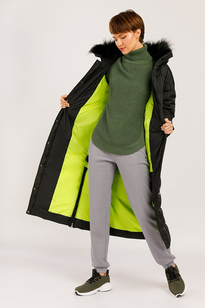 Пальто женское, Модель W19-32015, Фото №2