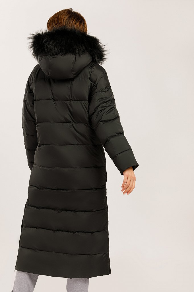Пальто женское, Модель W19-32015, Фото №4