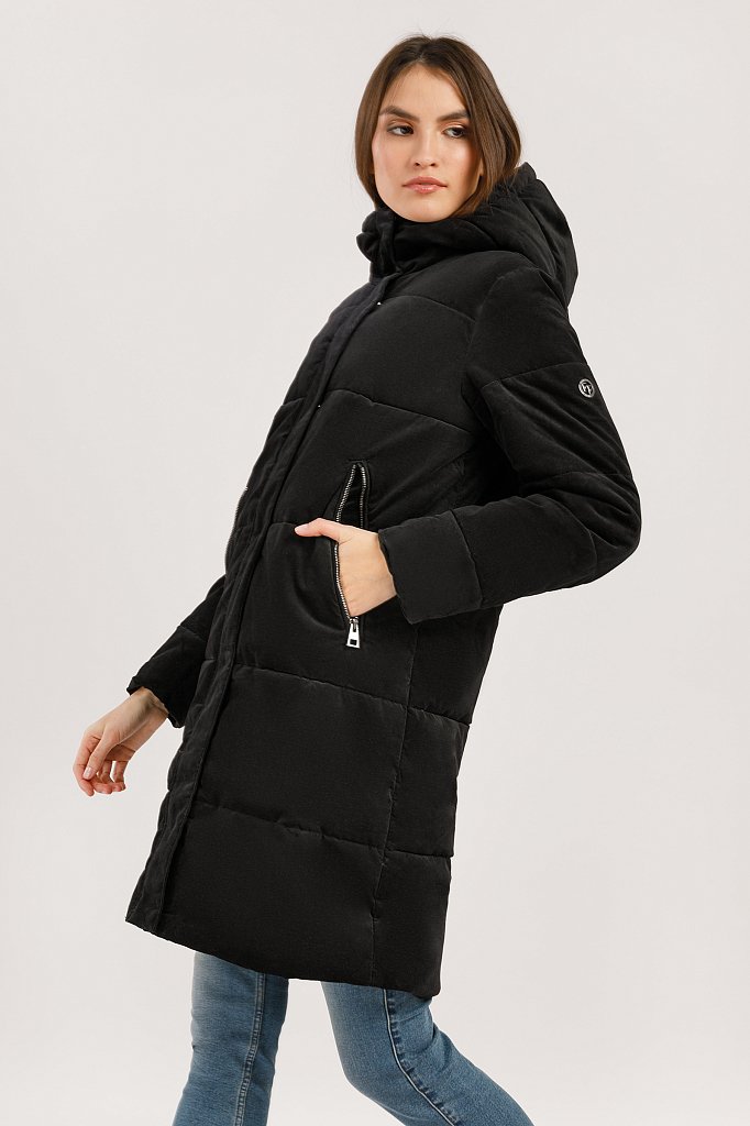 Пальто женское, Модель W19-32027, Фото №3