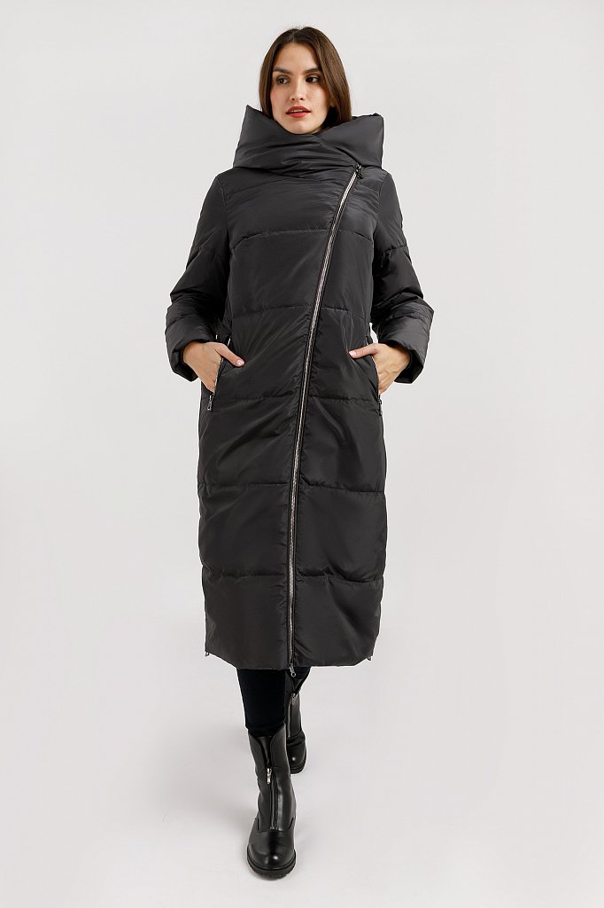 Пальто женское, Модель W19-11025, Фото №1