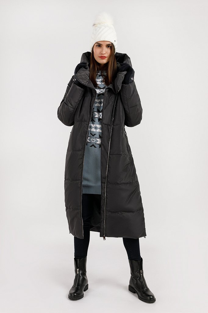Пальто женское, Модель W19-11025, Фото №2