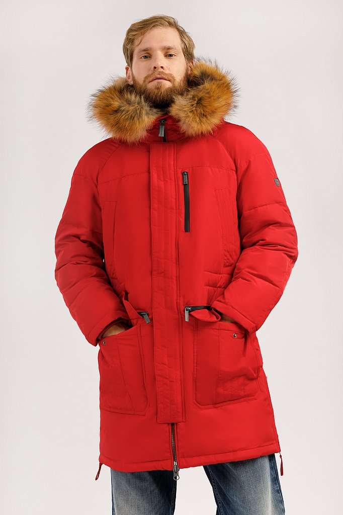 Пальто мужское, Модель W19-22003, Фото №1