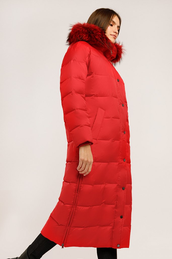 Пальто женское, Модель W19-32015, Фото №3