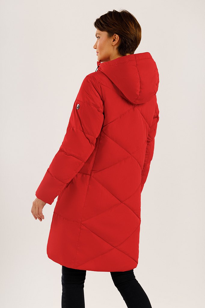 Пальто женское, Модель W19-32031, Фото №4