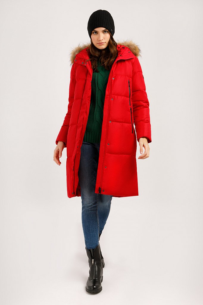 Пальто женское, Модель W19-32032, Фото №3