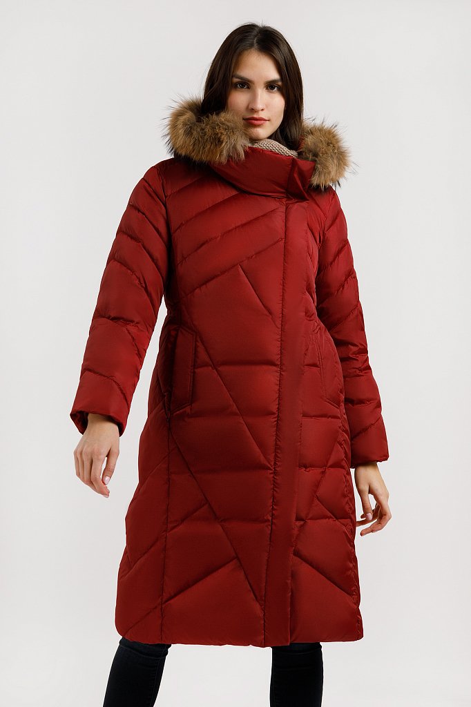 Пальто женское, Модель W19-11012, Фото №2