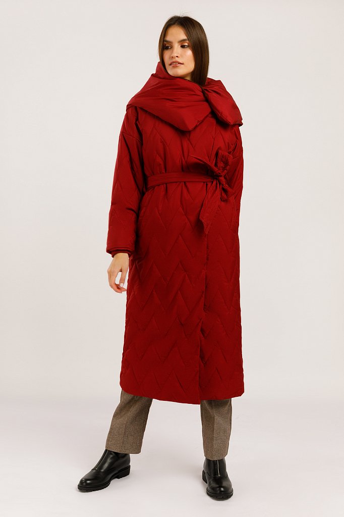 Пальто женское, Модель W19-12018, Фото №1