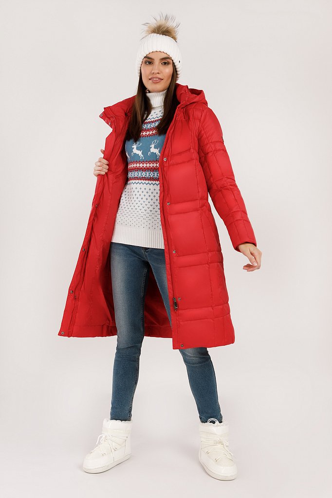 Пальто женское, Модель W19-12009, Фото №2