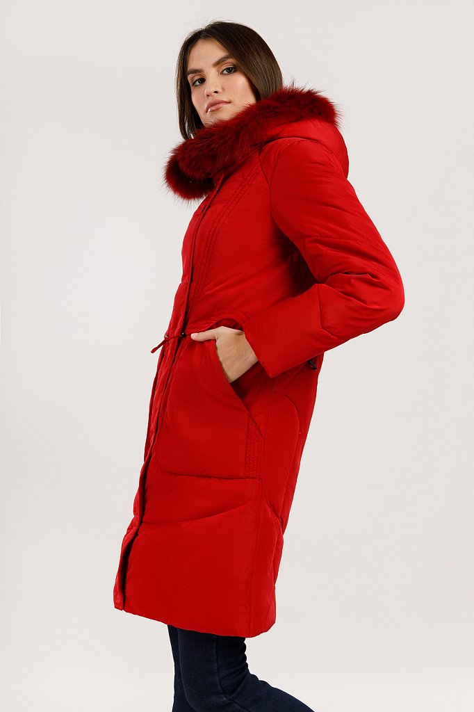 Пальто женское, Модель W19-12044, Фото №4