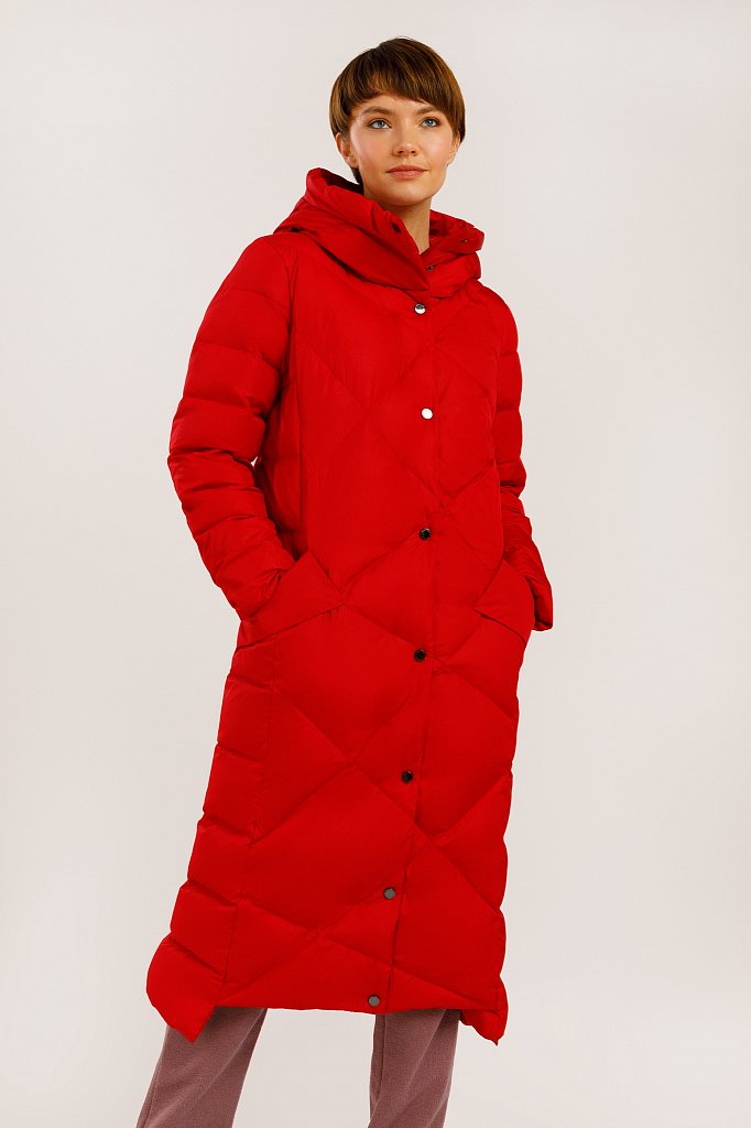 Пальто женское, Модель W19-12047, Фото №1