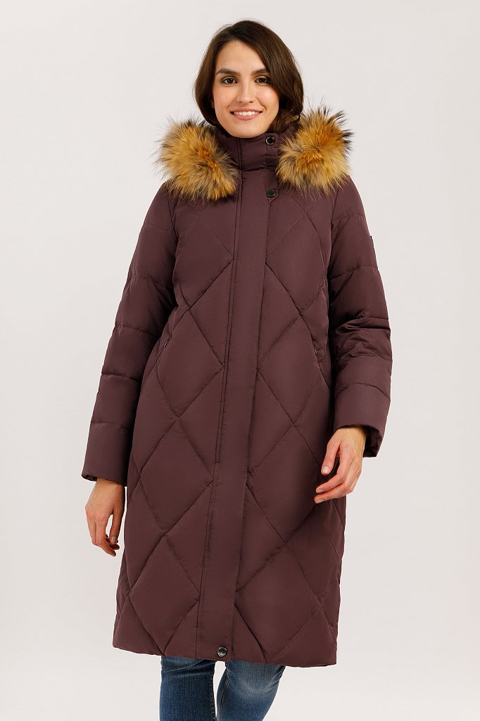 Пальто женское, Модель W19-12000, Фото №1