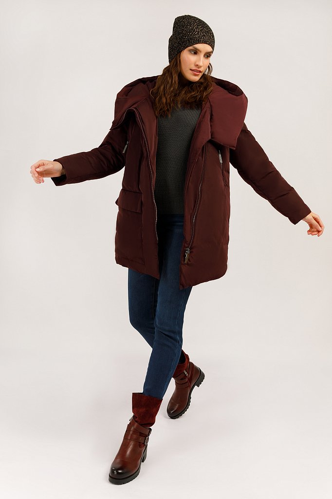 Куртка женская, Модель W19-12001, Фото №2