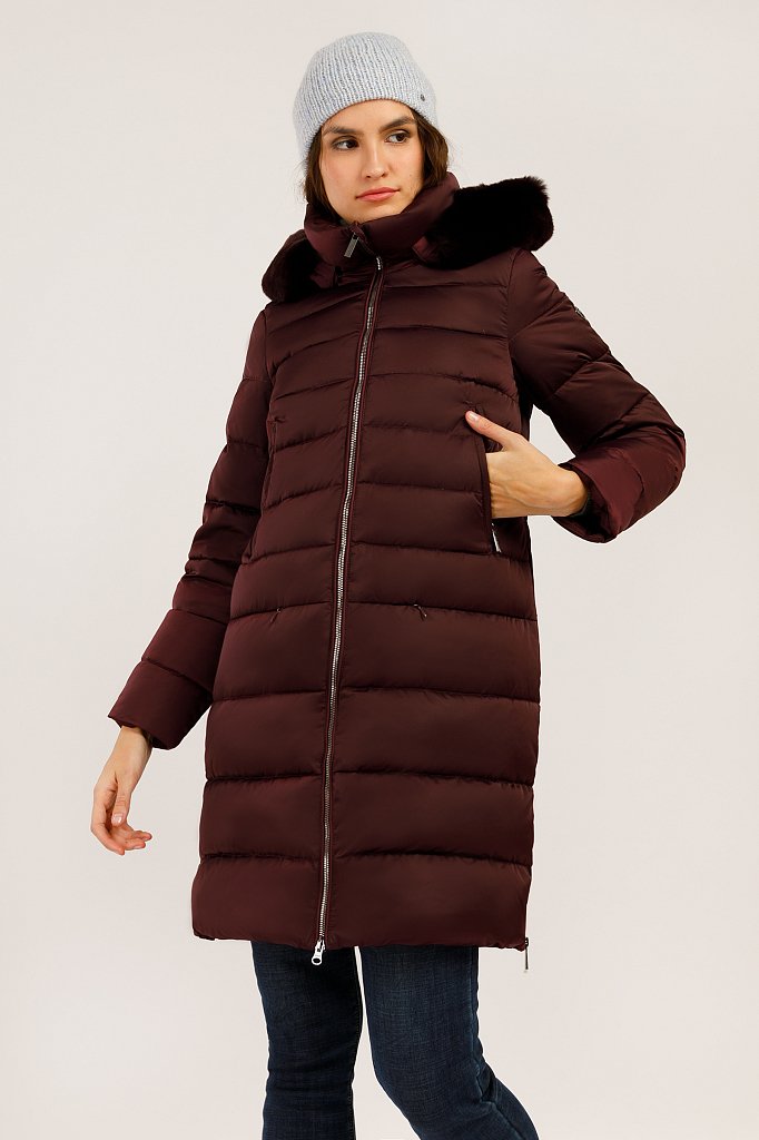 Пальто женское, Модель W19-12046, Фото №1