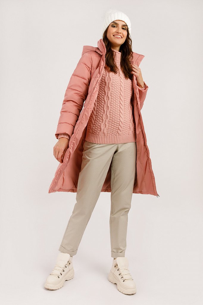 Пальто женское, Модель W19-11031F, Фото №2