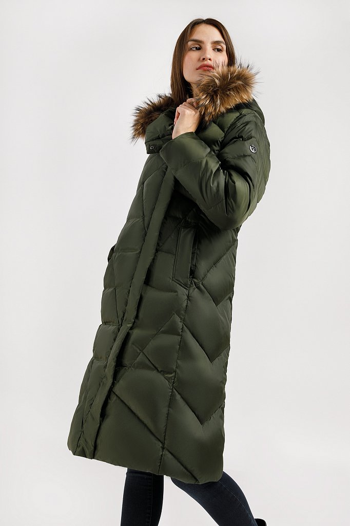 Пальто женское, Модель W19-11012, Фото №3
