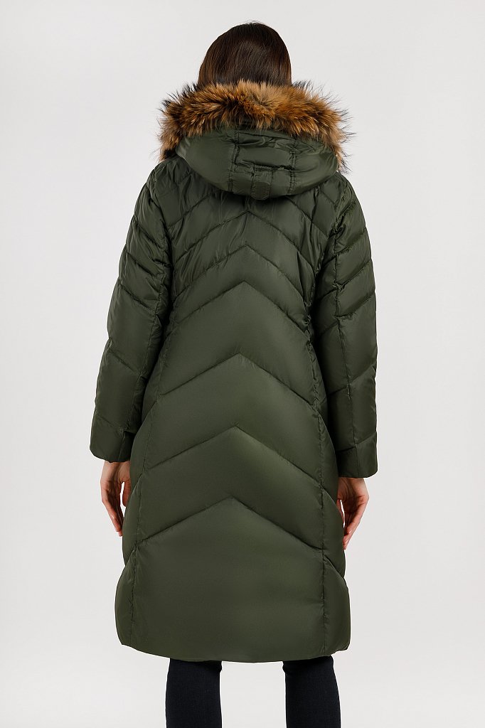 Пальто женское, Модель W19-11012, Фото №4