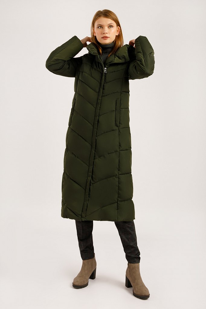 Пальто женское, Модель W19-11026, Фото №3