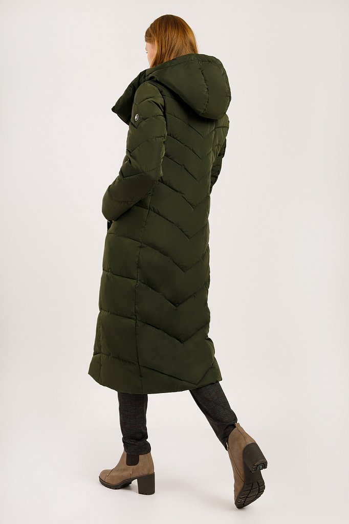 Пальто женское, Модель W19-11026, Фото №4