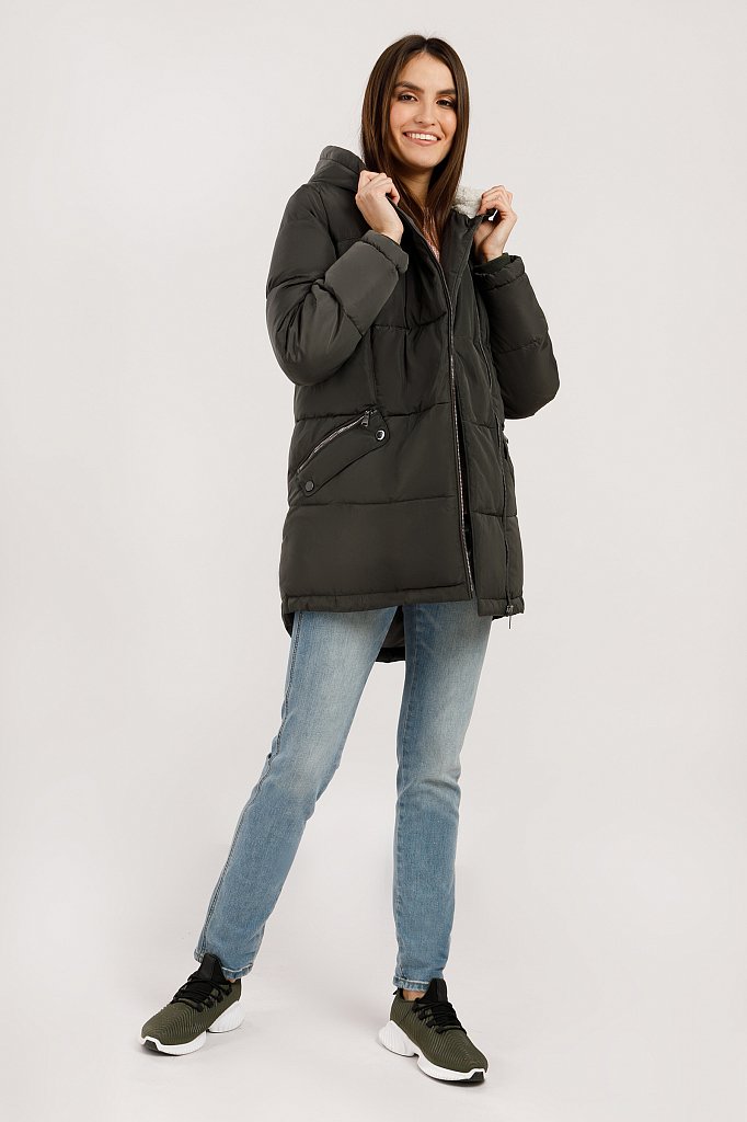 Куртка женская, Модель W19-12011, Фото №3