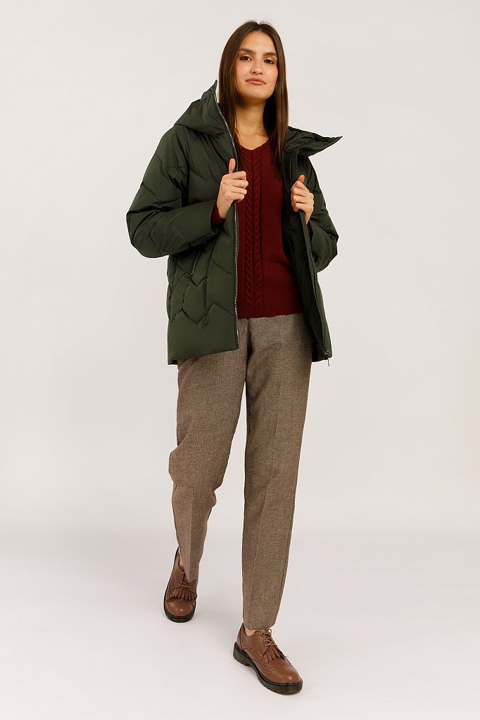 Куртка женская, Модель W19-12016, Фото №2