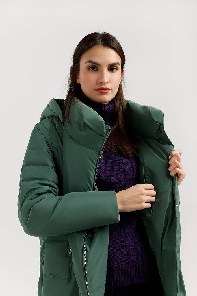 Пальто женское, Модель W19-12012, Фото №5