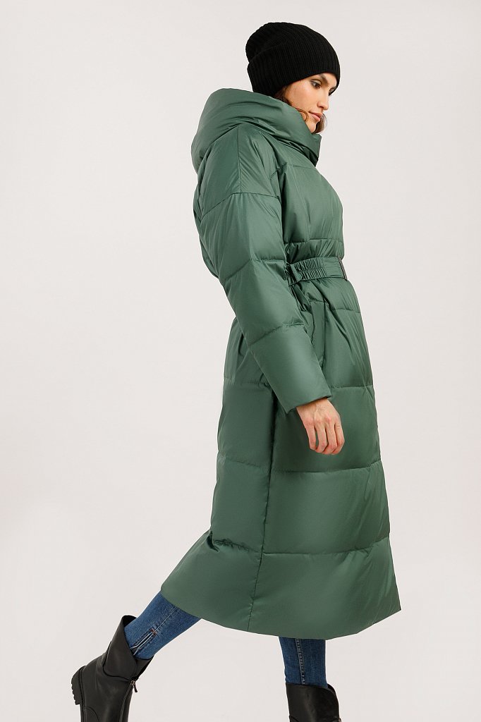 Пальто женское, Модель W19-12035, Фото №4